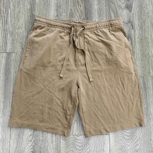 Vintage Y2K Tailor Vintage Connecticut Originals Khaki Drawstring Shorts Mens XL